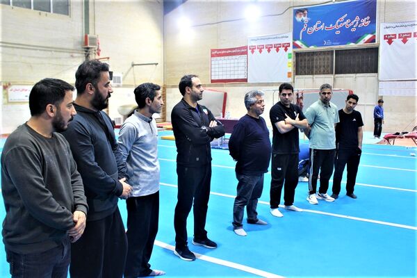 مسابقات انتخابی تیم ملی جوانان ژیمناستیک هنری در قم