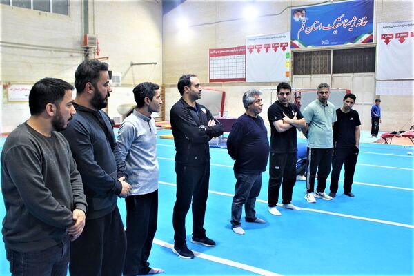 مسابقات انتخابی تیم ملی جوانان ژیمناستیک هنری در قم