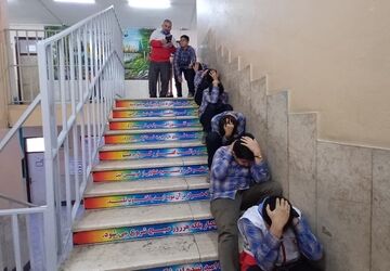آژیرمانور سراسری زلزله در مدارس کشور به صدادرآمد 