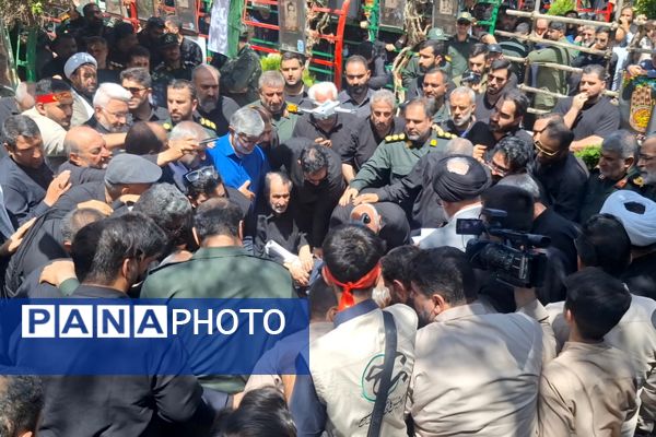 مراسم تشییع پیکر سردار شهید غلامحسین غیب پرور