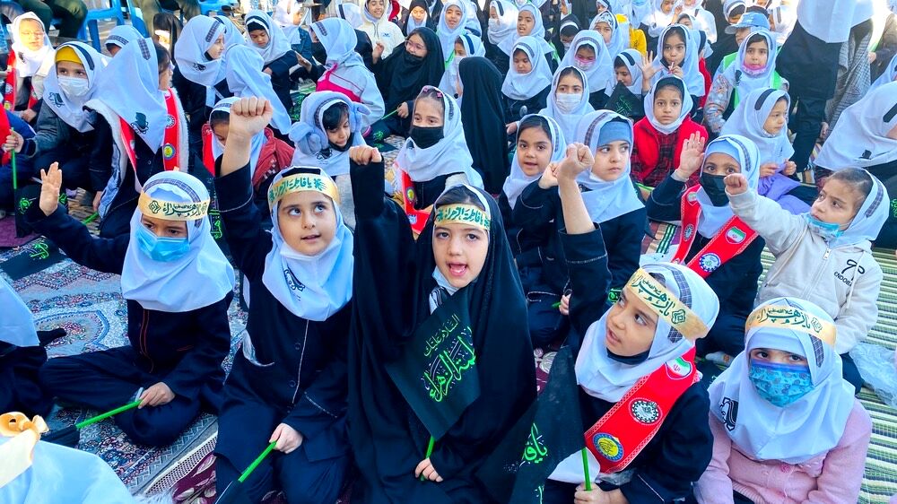 فاطمیه در مدرسه عصمت شهرستان باخرز
