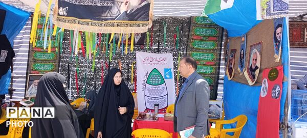 برپایی ایستگاه صلواتی آموزش و پرورش شهرستان سملقان 