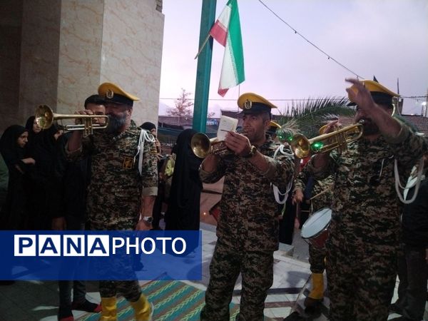 افتتاحیه المان شهدای گمنام شهر کندر