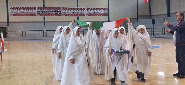آیین افتتاحیه جشنواره فرهنگی ورزشی دختران آفتاب در بافق