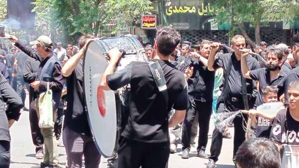 مهدیه کاشمر؛ میزبان عزاداری روز هشتم محرم 