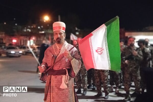 بانوان در خط مقدم حضور مردمی؛ گزارش تصویری رژه حماسی جان‌فدا