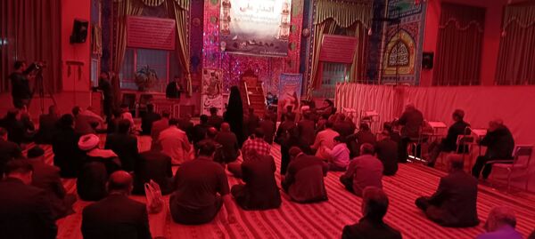 مراسم سینه زنی شهادت حضرت فاطمه زهرا (س)