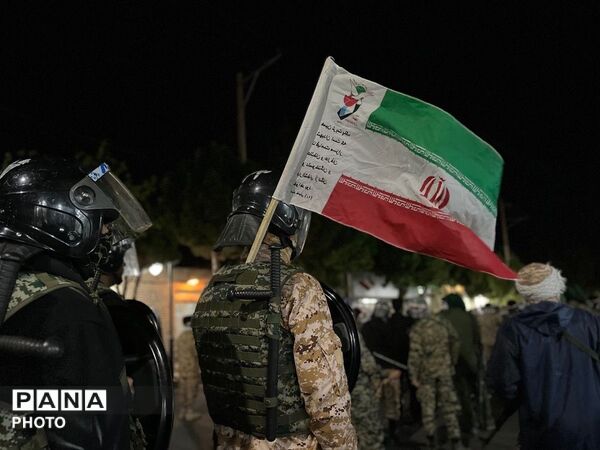 رژه باشکوه  جان‌فدایان امام رضایی در جاجرم هم‌زمان با شب ولادت امام رضا(ع) /1