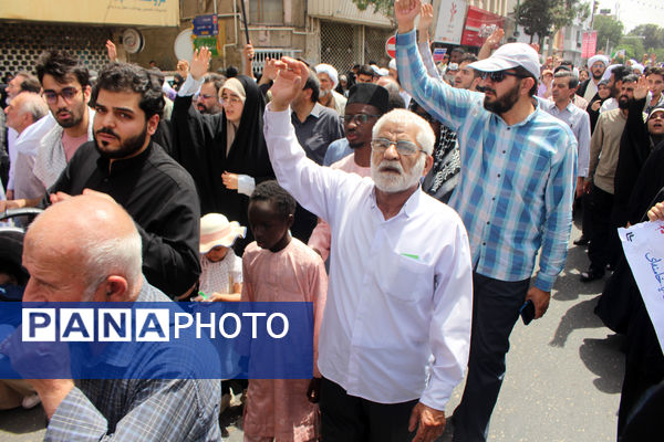 جلوه های حماسی خشم و انزجار مردم قم از جنایات رژیم صهیونیستی 