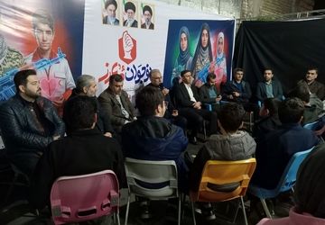 برپایی موکب نوجوان مبارز در گرگان