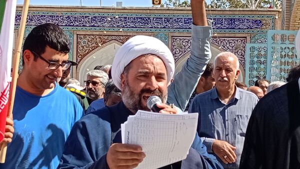 راهپیمایی جمعه خشم در کاشمر 