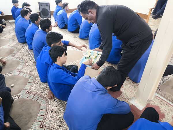 مراسم ایام فاطمیه دوم در مدارس سندرک