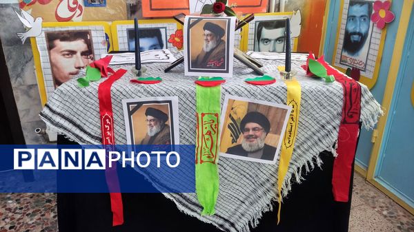 صبحگاهی با یاد شهید مقاومت در دبستان شهید رجبی ناحیه ۶ مشهد