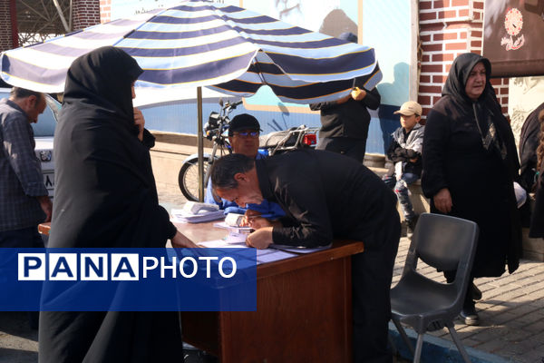 پیاده‌روی جاماندگان اربعین حسینی در تبریز