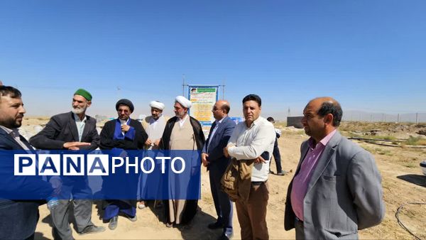 کلنگ زنی و آغاز عملیات اجرایی قسمت دوم فاز یک موقوفه امامزاده سید جعفر(ع) فاروج