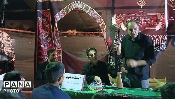 برگزاری برنامه‌های فرهنگی و هنری فرهنگیان ناحیه 2 خرم‌ آباد در موکب تعزیه اعظم لرستان