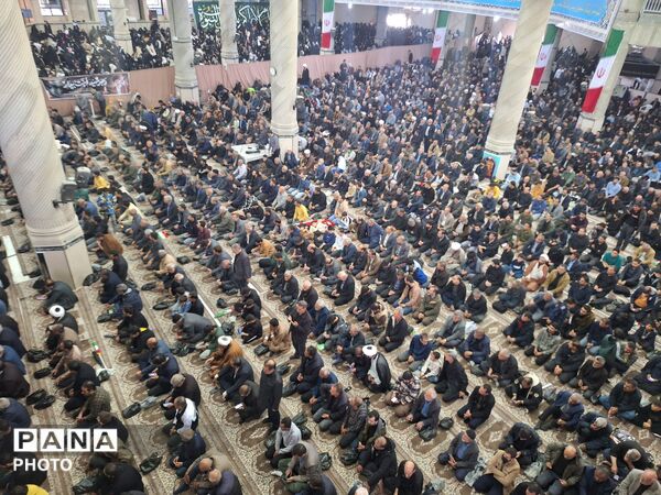 راهپیمایی روز قدس و تشییع شهید اقتدار در مرودشت