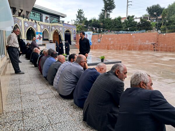 پیاده‌روی جاماندگان اربعین در قائمشهر 