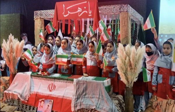 مراسم باشکوه یادبود شهدای ۱۲ روزه در شهرستان تربت جام