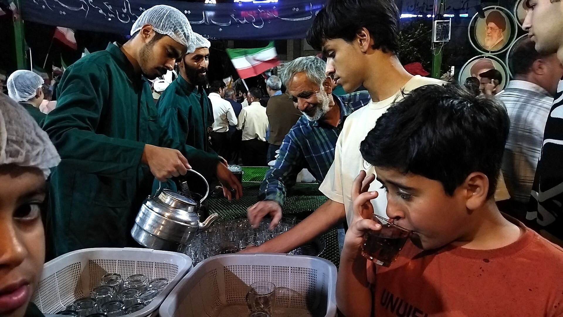  چایخانه فاطمه الزهرا در قاب پانا
