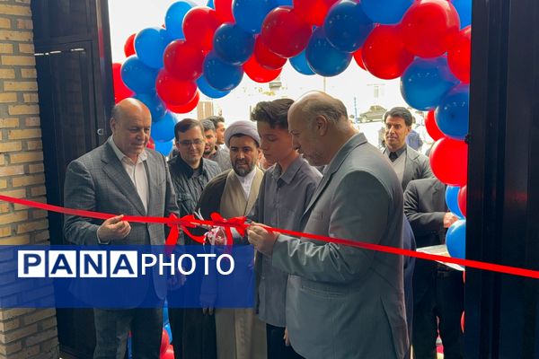 افتتاحیه سالن ورزشی شهید حاجی‌زاده در دبیرستان شیخ‌کلینی 