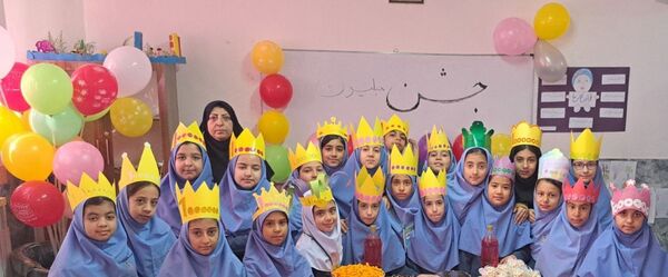 جشن عدد میلیون در آموزشگاه فرهنگ شهرستان خلیل آباد 