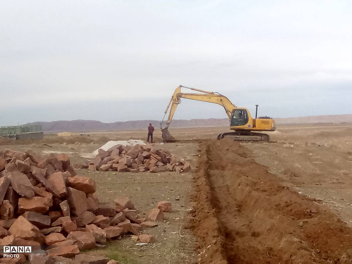 توسعه زیرساخت‌های آموزشی در روستای درخت سنجد