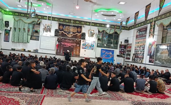 برگزاری مراسم عزاداری شب دوم محرم  در حسینیه شاهزاده علی اکبر 