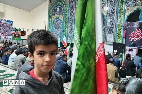 مهر و مقاومت کودکان و نوجوانان دیشموک به یاد شهدای میناب