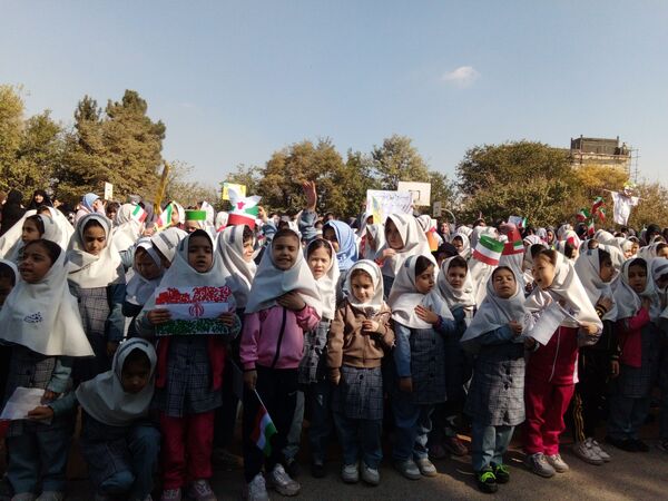 مراسم ۱۳ آبان در مجتمع آموزشی المهدی(عج)