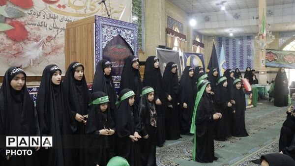 شیرخوارگان حسینی در مصلی پاکدشت؛ تجلی عشق به کوچک‌ترین سربازان عاشورا