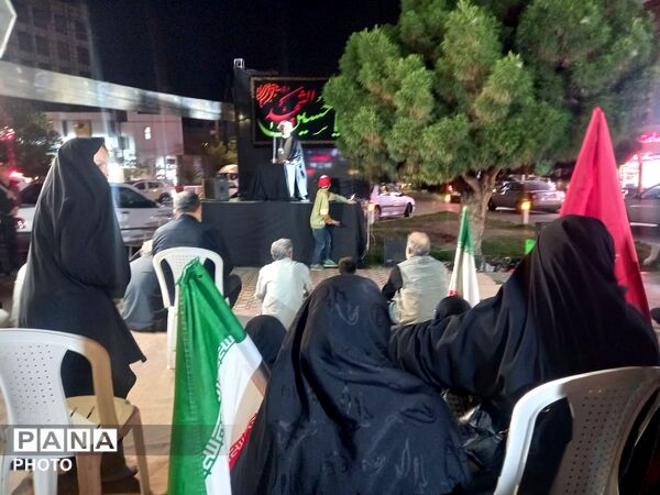 محرم در خیابان‌های شهر مشهد