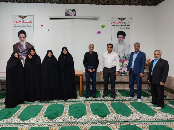 بازدید مسئولان اداره آموزش و پرورش خلیل‌آباد از پروژه‌های مهر 