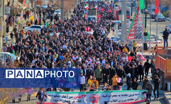 راهپیمایی 22 بهمن در اشتهارد