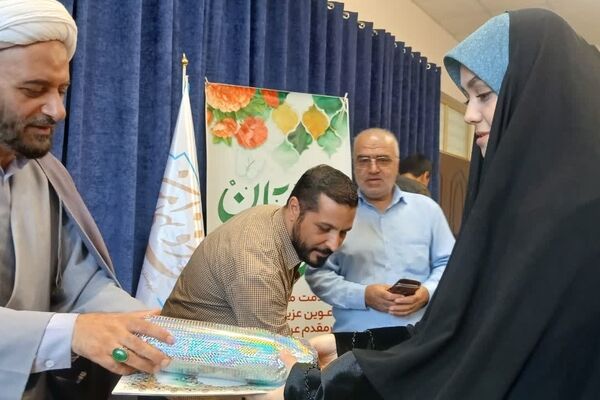 تقدیر امام جمعه شهرستان درگزین از خبرنگاران پانا و اعضای هییت مذهبی دانش آموزی