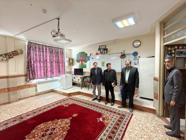 بازدید مدیرکل آموزش و پرورش استان کرمانشاه از مراکز اسکان نوروزی