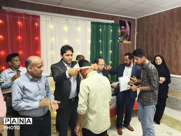 تقدیر از برگزیدگان المپیاد ورزشی سندرک