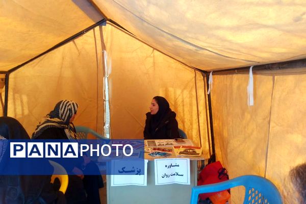 رونمایی از  تابلو «سه‌رنگ عشق» تا خدمت‌رسانی بی‌وقفه به مردم