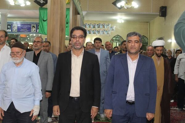 ادای احترام به حماسه‌سازان مقاومت؛ مراسم چهلم شهدای جنگ ۱۲ روزه در ملکان