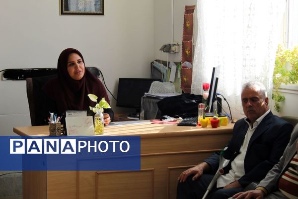 افتتاح دبستان شش کلاسه جانباز حاج عباس علی مجدی در فاروج 