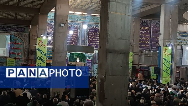 نماز عبادی سیاسی جمعه در هفته بسیج مستضعفین در نیشابور 
