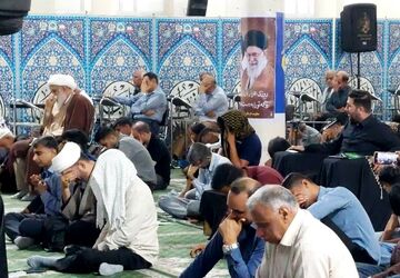 دعای روح‌‌بخش عرفه در میناب برگزار شد 