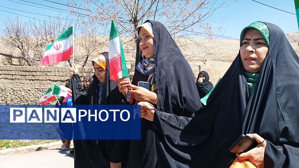 راهپیمایی باشکوه روز قدس در شهرستان مارگون