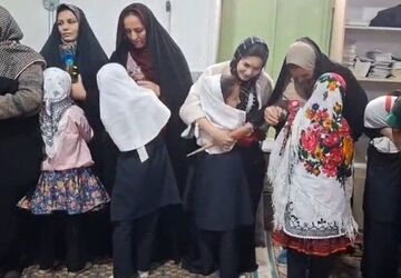 مراسم ولادت حضرت فاطمه زهرا (س) در دبستان توحید کلاته رودبار 