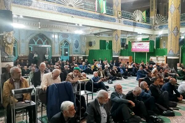 مراسم چهلم شهادت سید مقاومت و سردار نیلفروشان در شهرستان ورامین