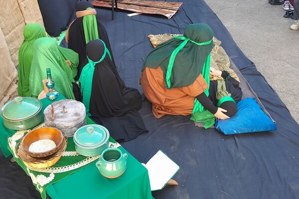درخشش نمایش شهادت حضرت فاطمه(س) در مدرسه عباسقلی رهگذر