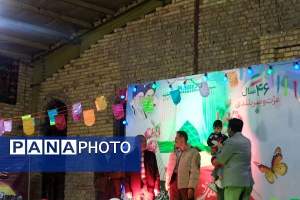 جشن حضور تا ظهور در مسجد جامع شهر لپویی 