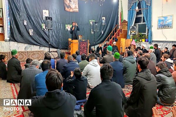 مراسم شهادت قائد امت در شهر بار نیشابور