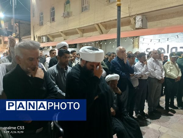 تجمع مردم رودان در محکومیت ترور شهید سیدحسن نصرالله