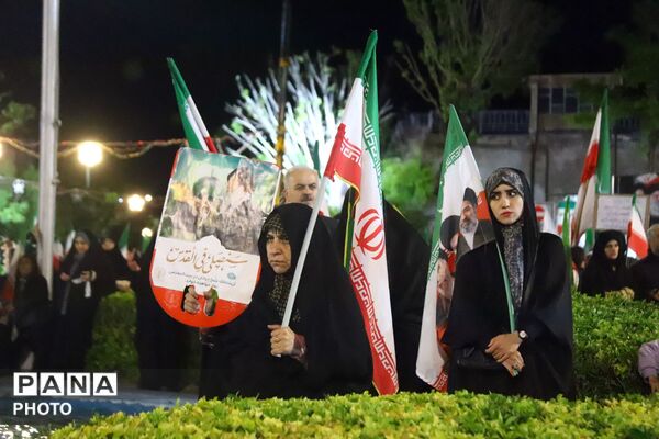 هشتاد و چهار شب خدمت و هم‌عهدی؛ تجدید بیعت آموزش‌ و پرورش ناحیه ۵ تبریز با آرمان‌های امام و رهبری